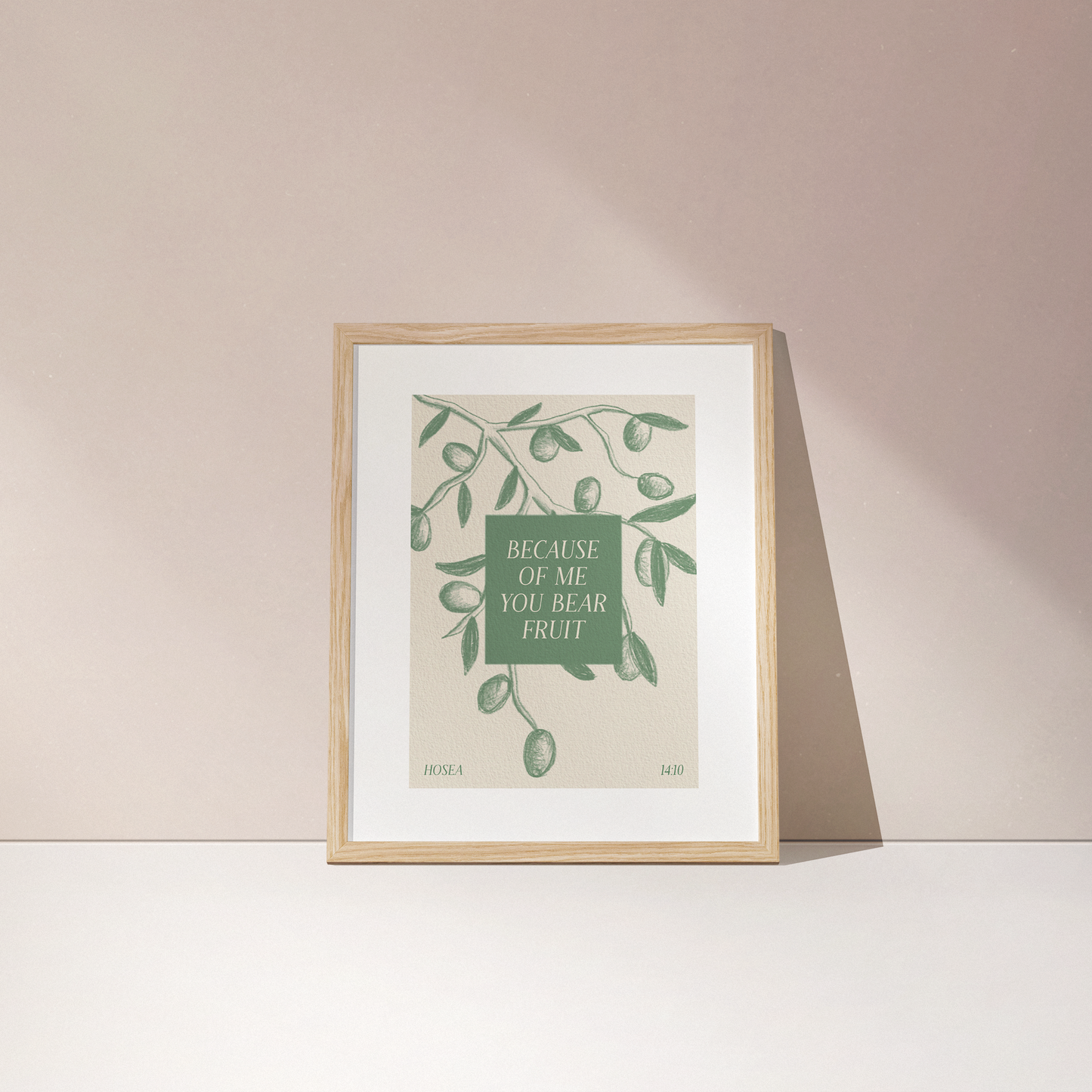 Because of Me Print