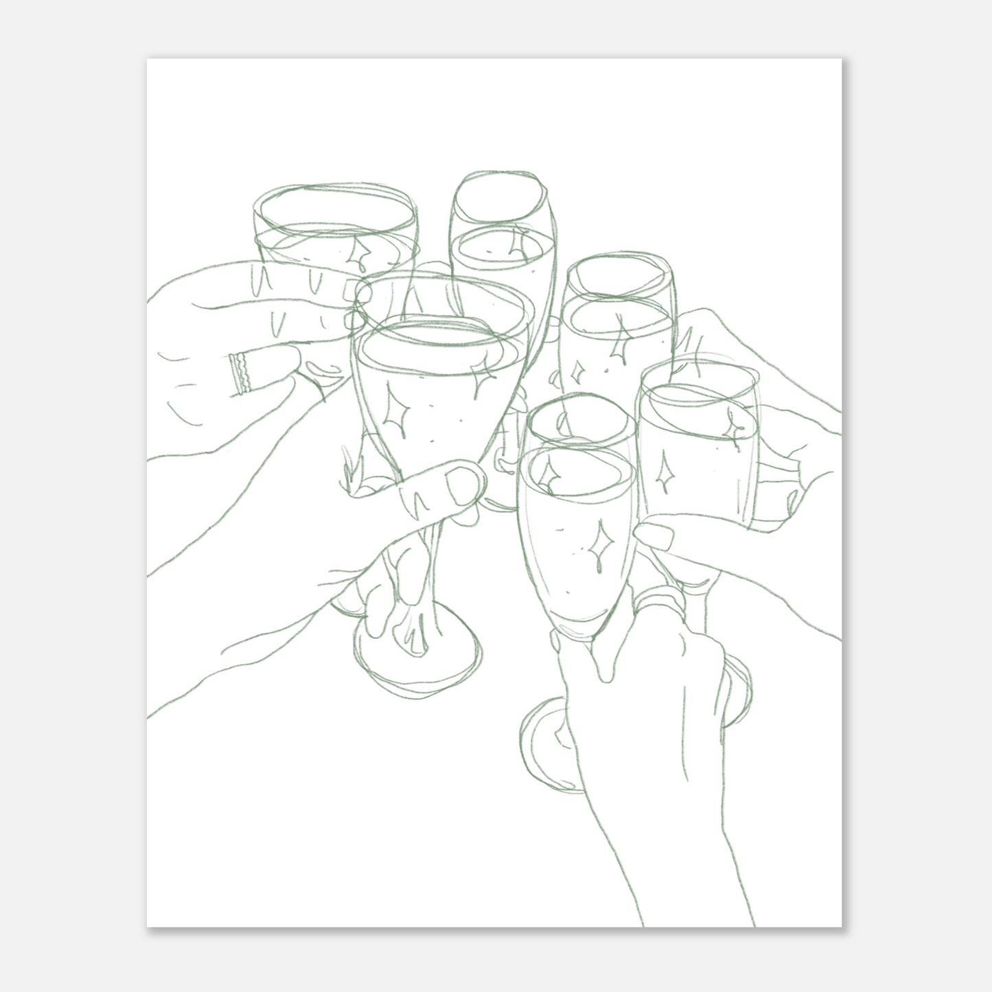 Cheers Print
