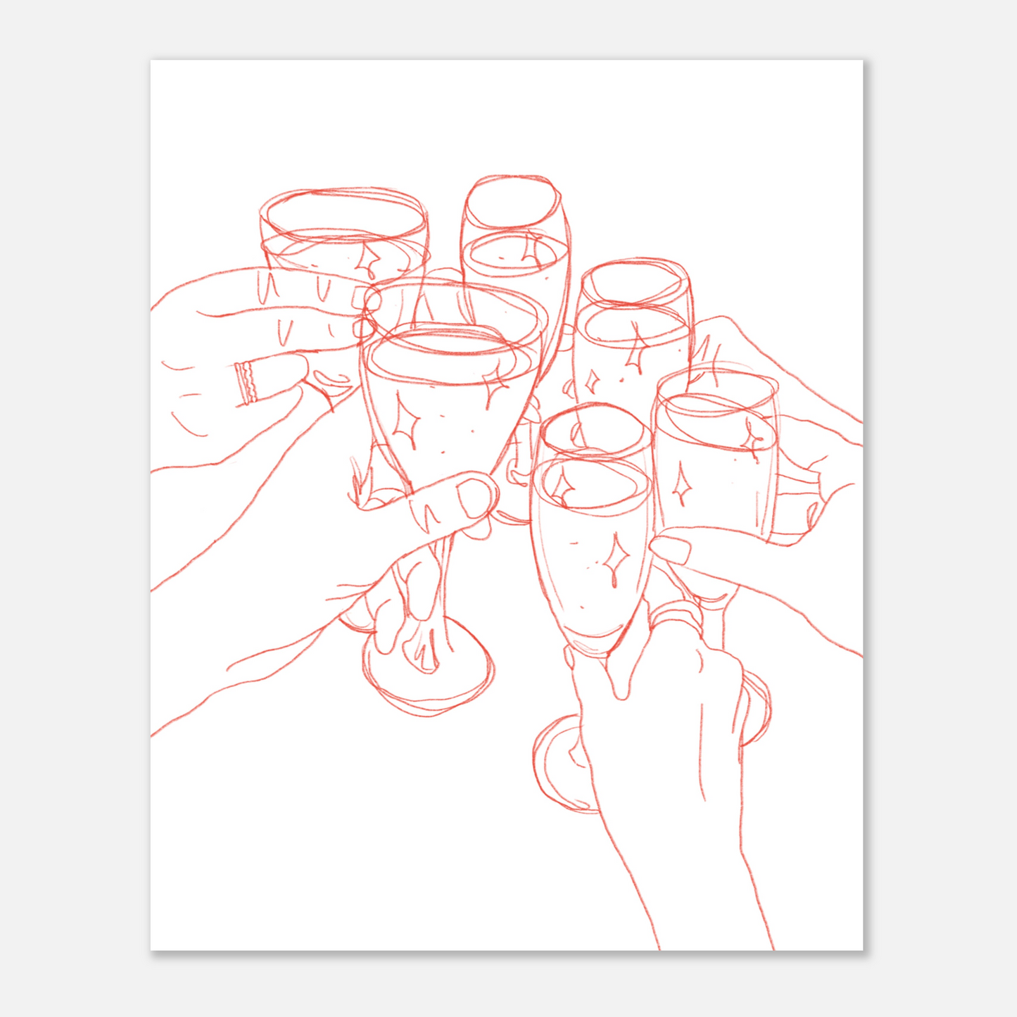Cheers Print