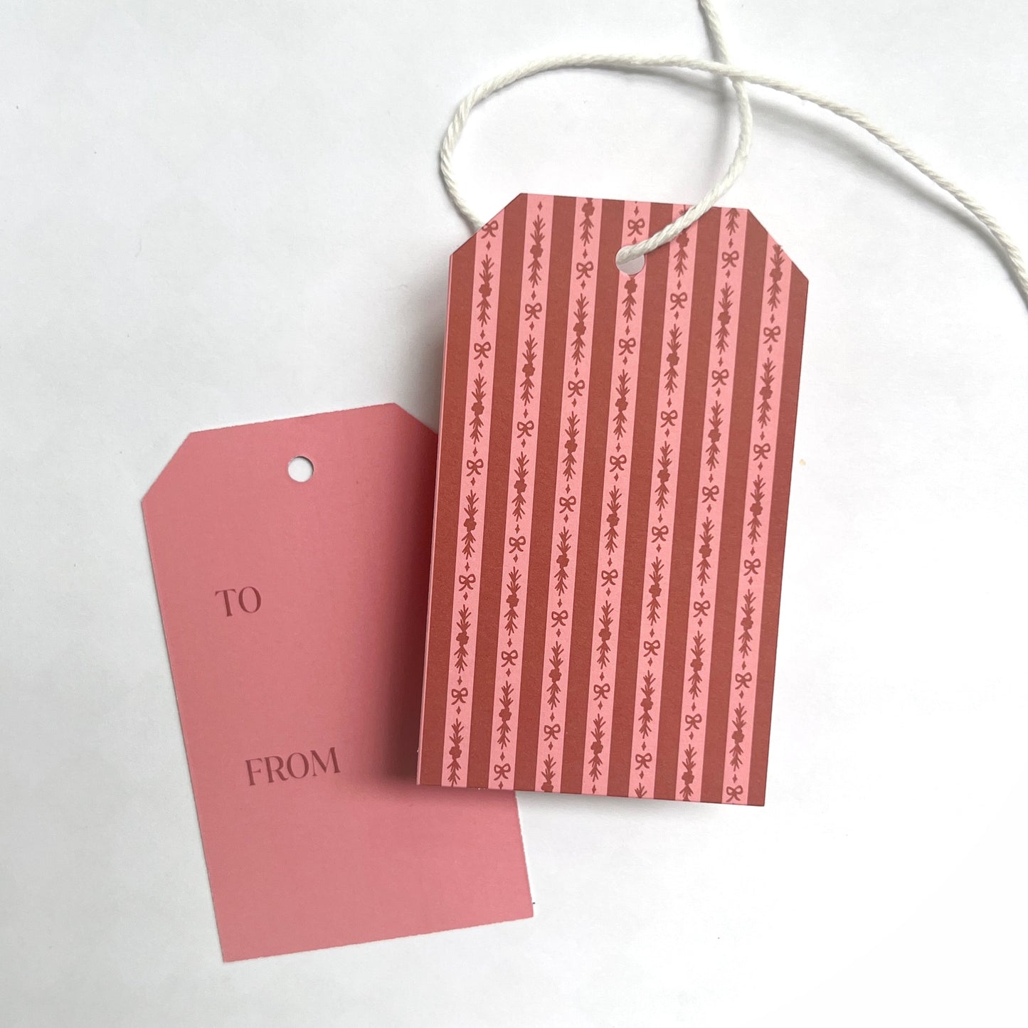 Pink Gift Tag