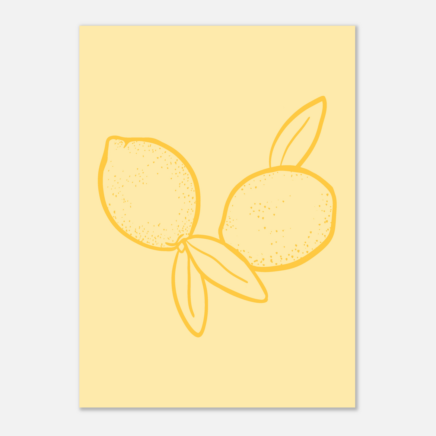 Amalfi Lemons Print