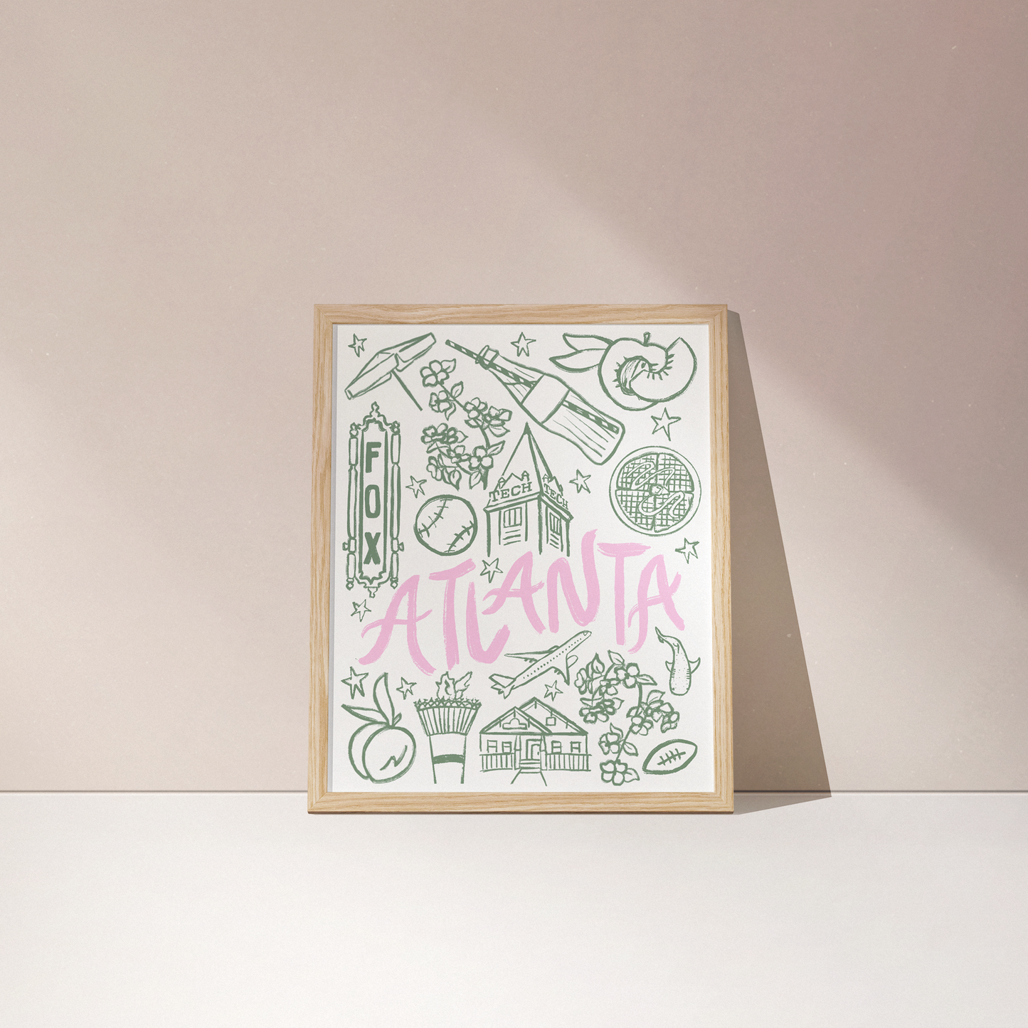 Iconic Atlanta Print