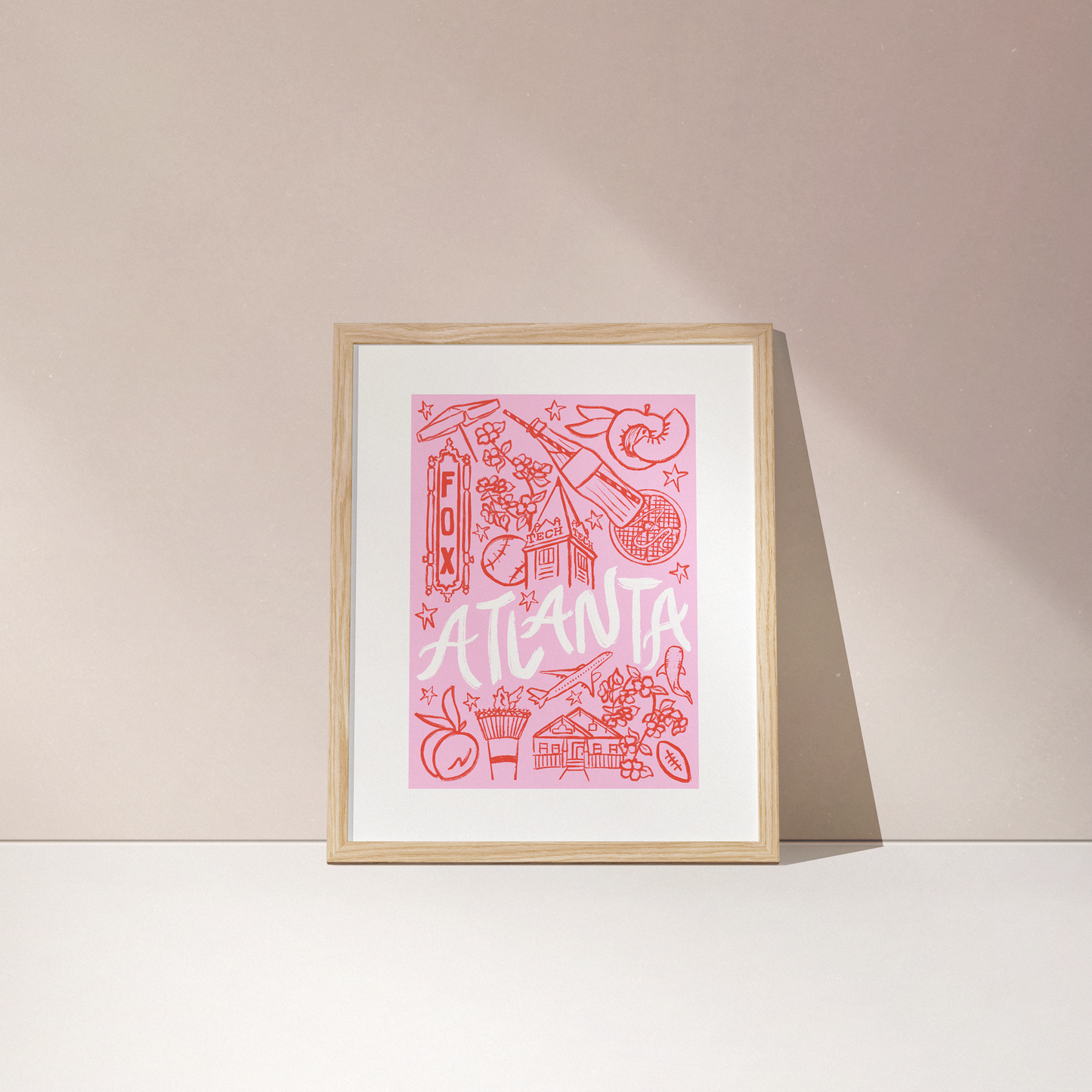 Iconic Atlanta Print