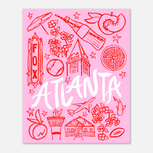 Iconic Atlanta Print
