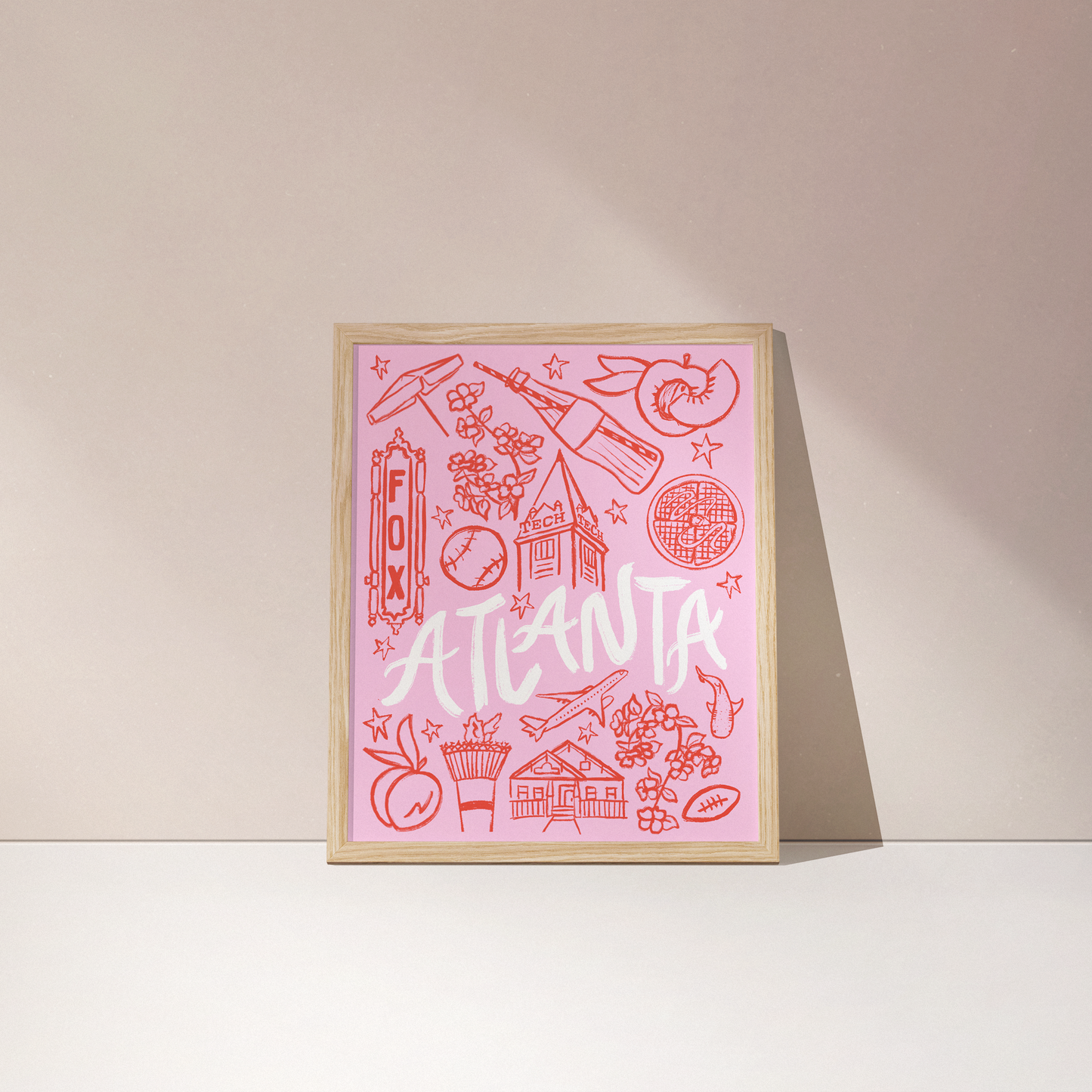 Iconic Atlanta Print