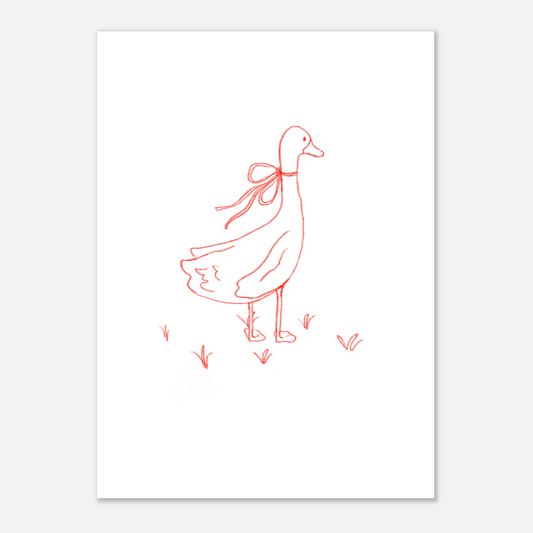 Silly Goose Print