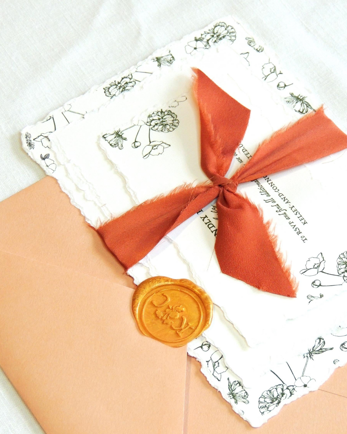 Custom Wedding Invitation Suite