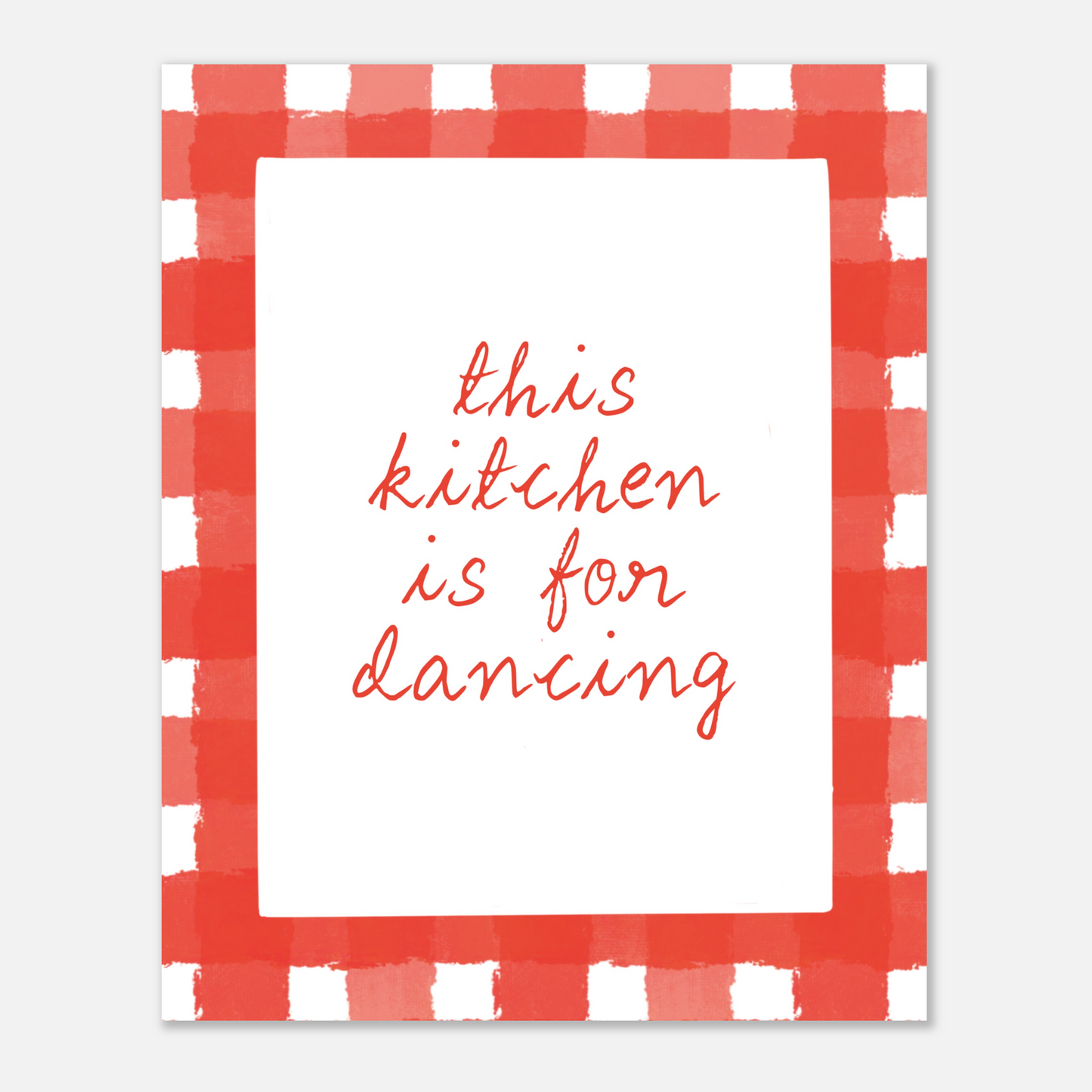 Kitchen Dancing Print