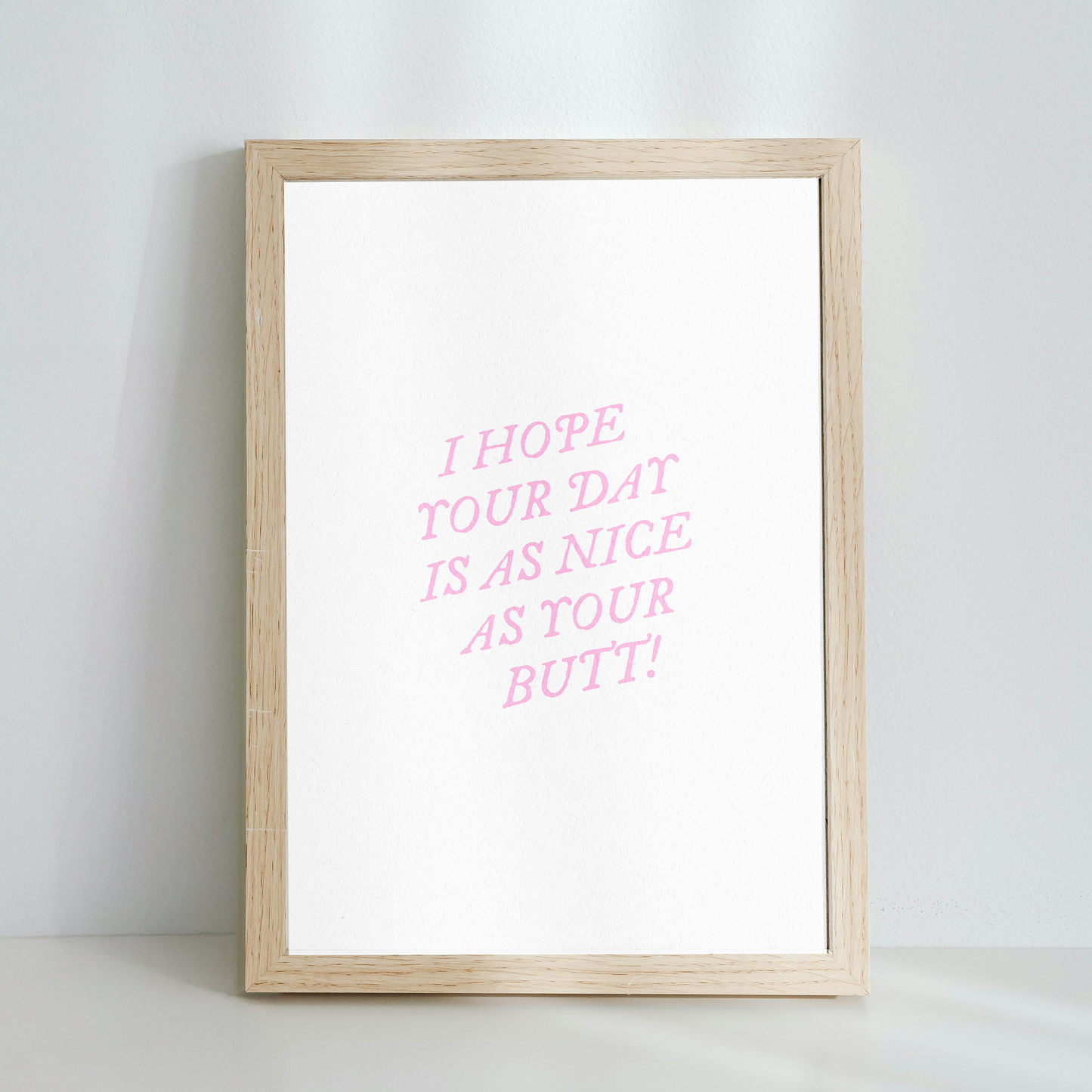 Nice Butt Print