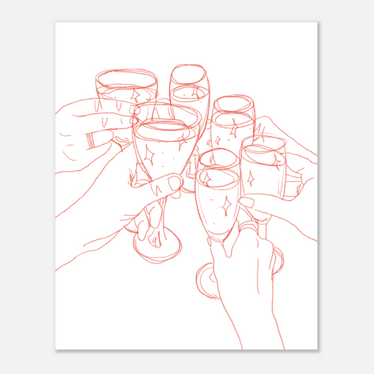 Cheers Print