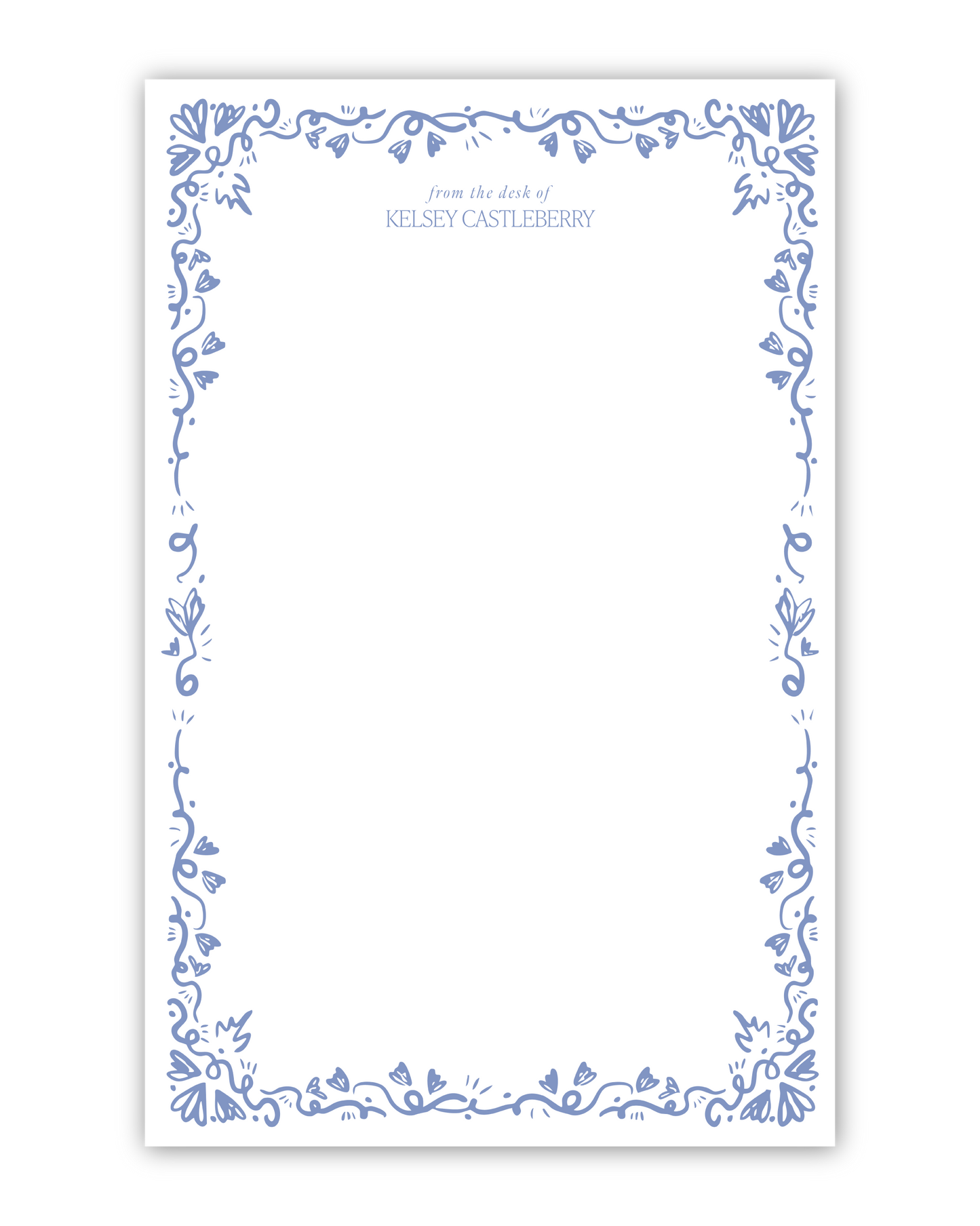 Wildflower Notepad