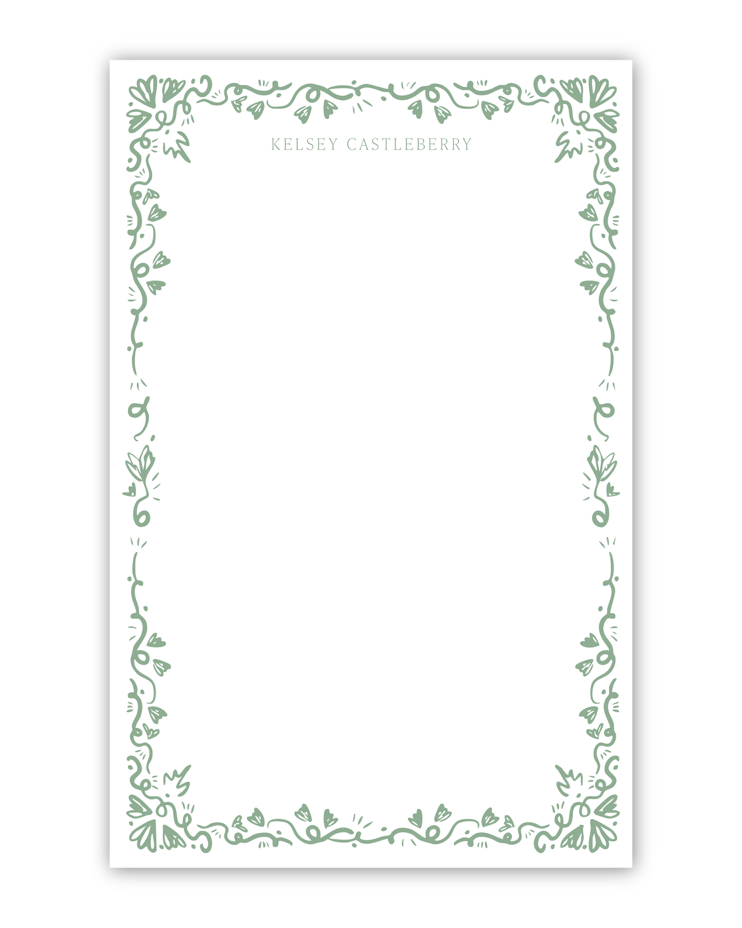 Wildflower Notepad
