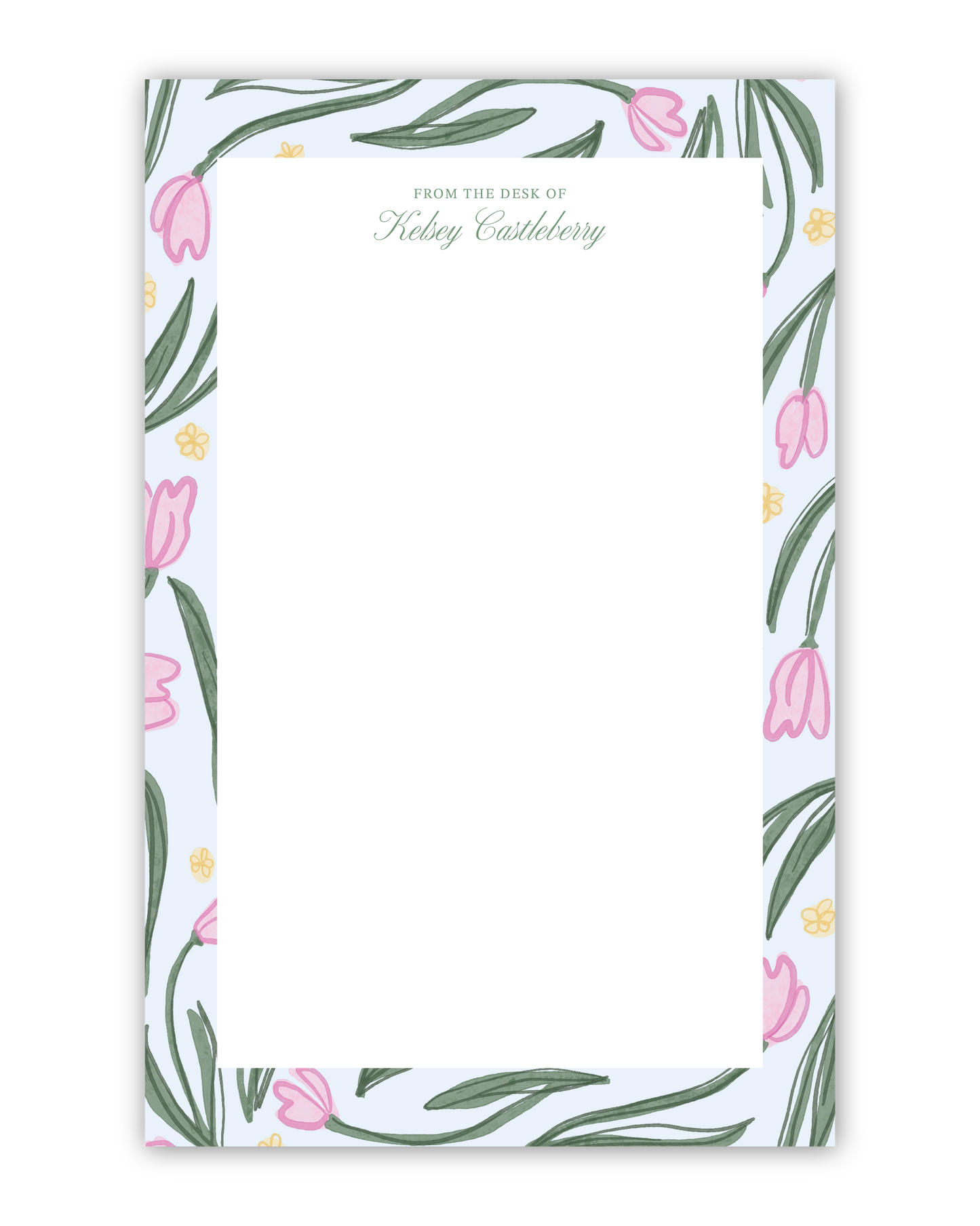 Tulip Field Notepad