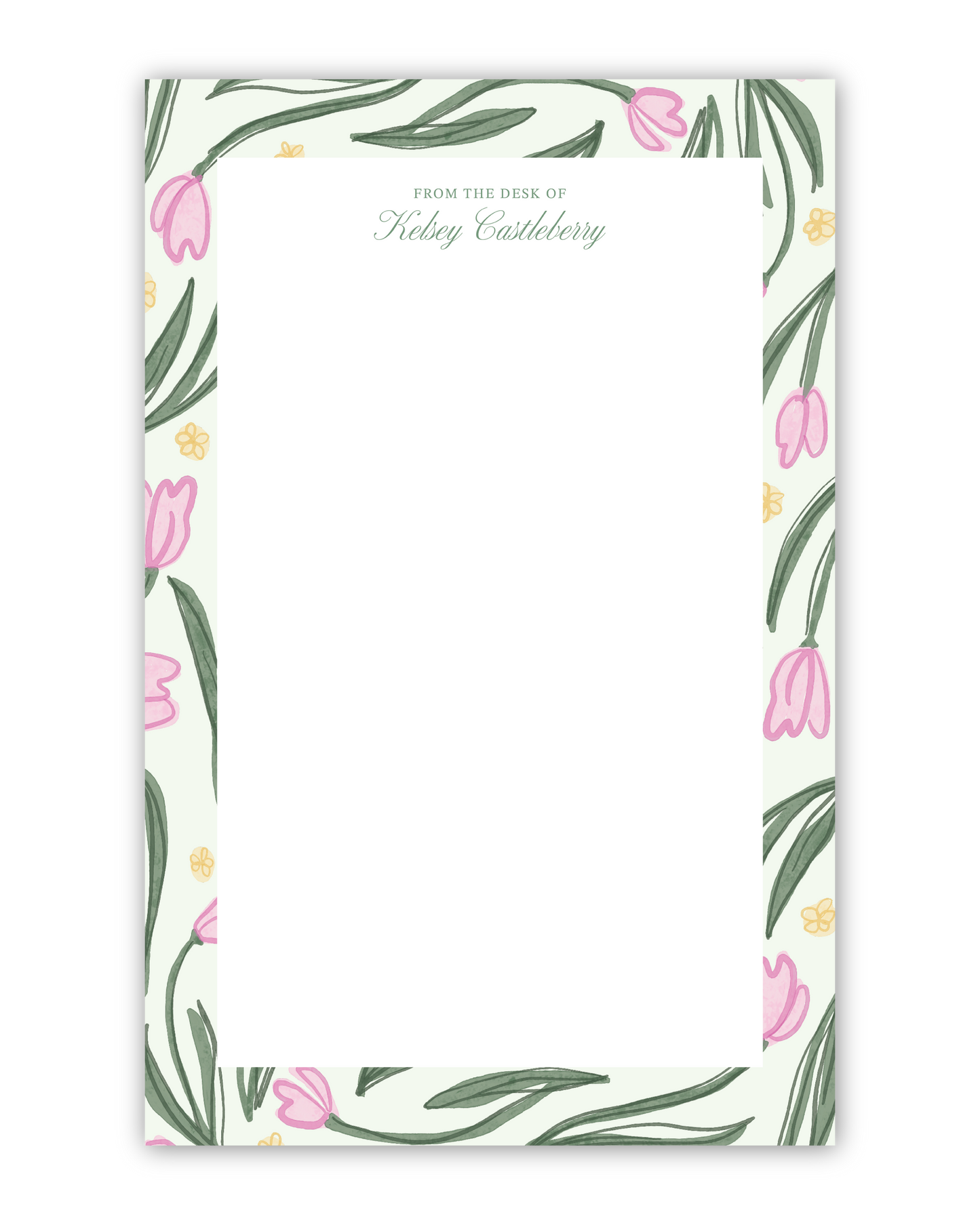 Tulip Field Notepad