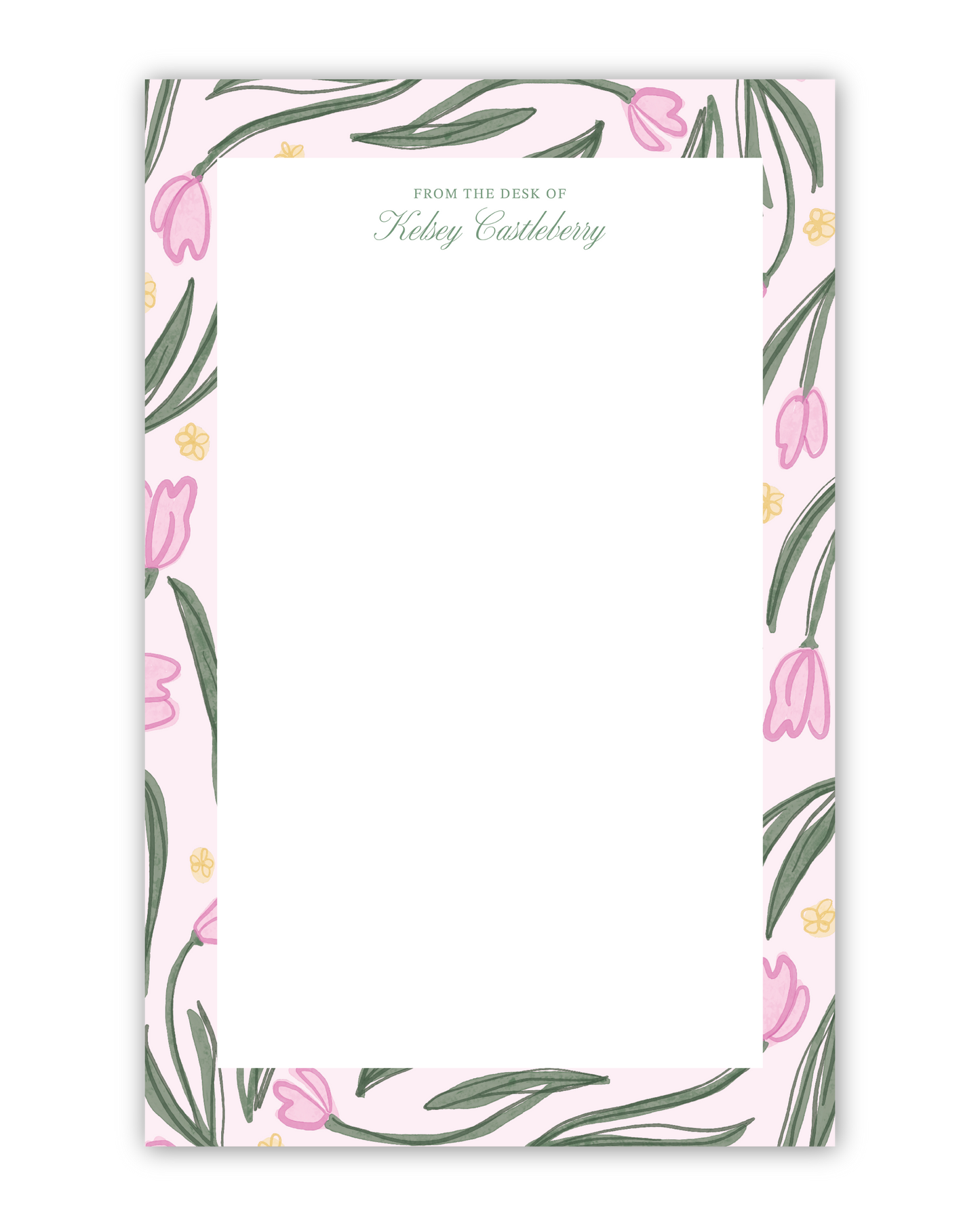 Tulip Field Notepad