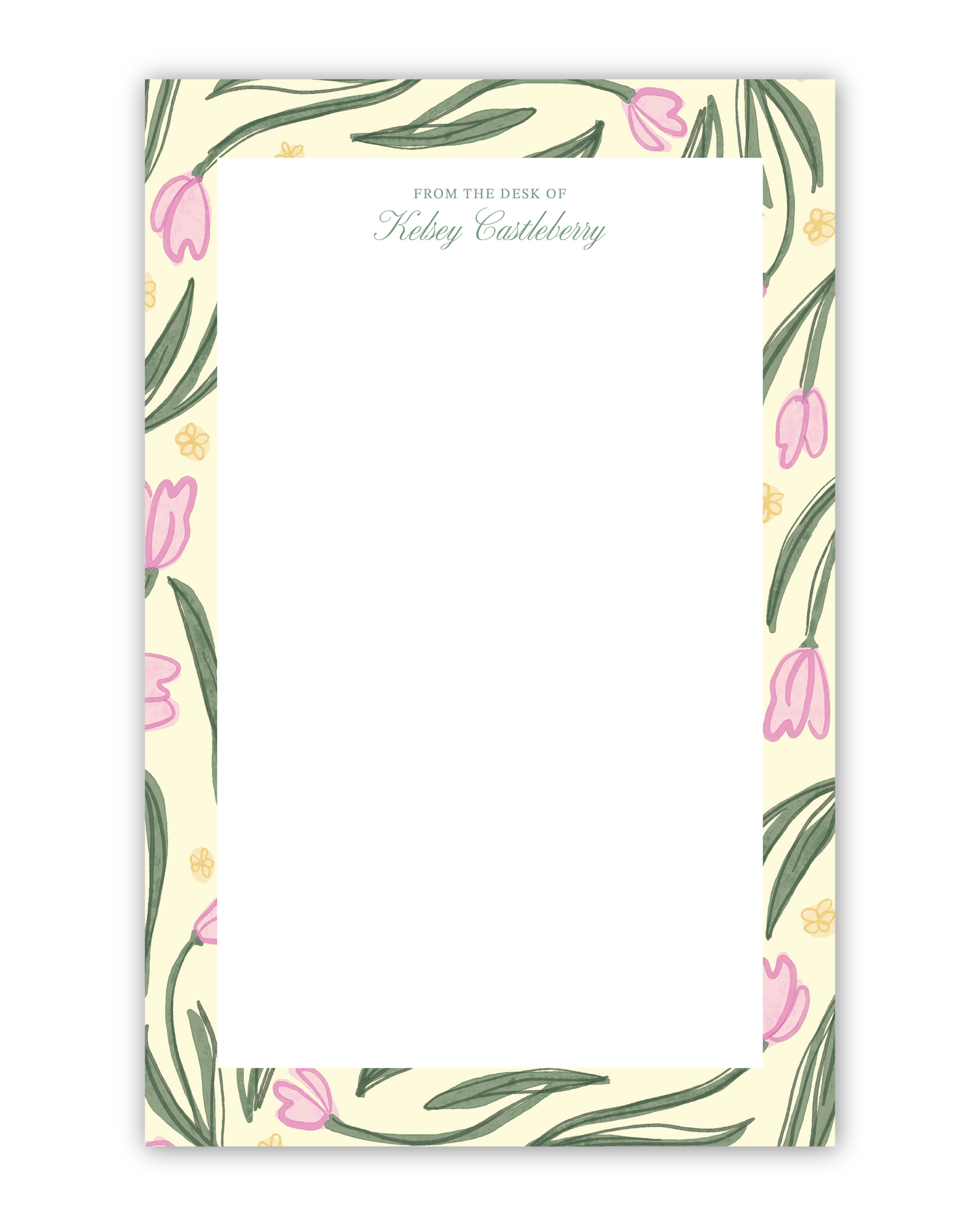 Tulip Field Notepad