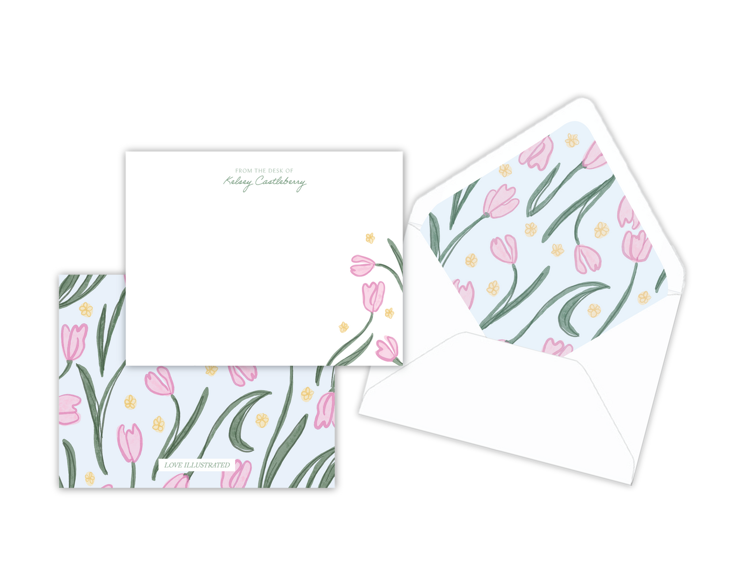 Tulip Field Notecards