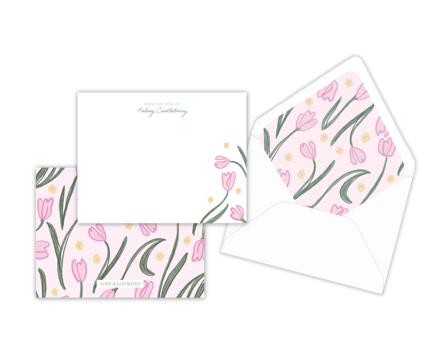 Tulip Field Notecards