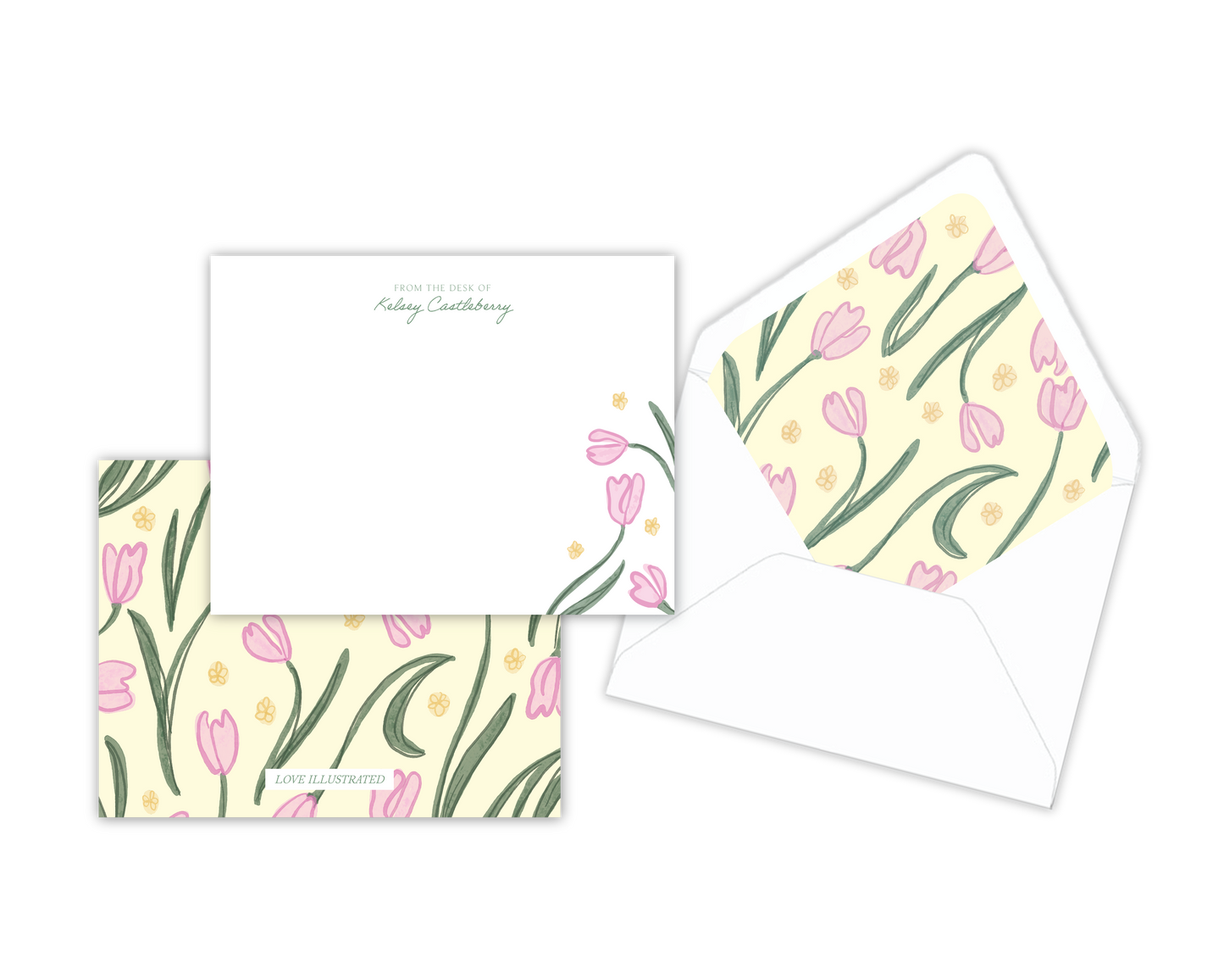 Tulip Field Notecards