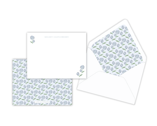 Hydrangea Blooms Notecards