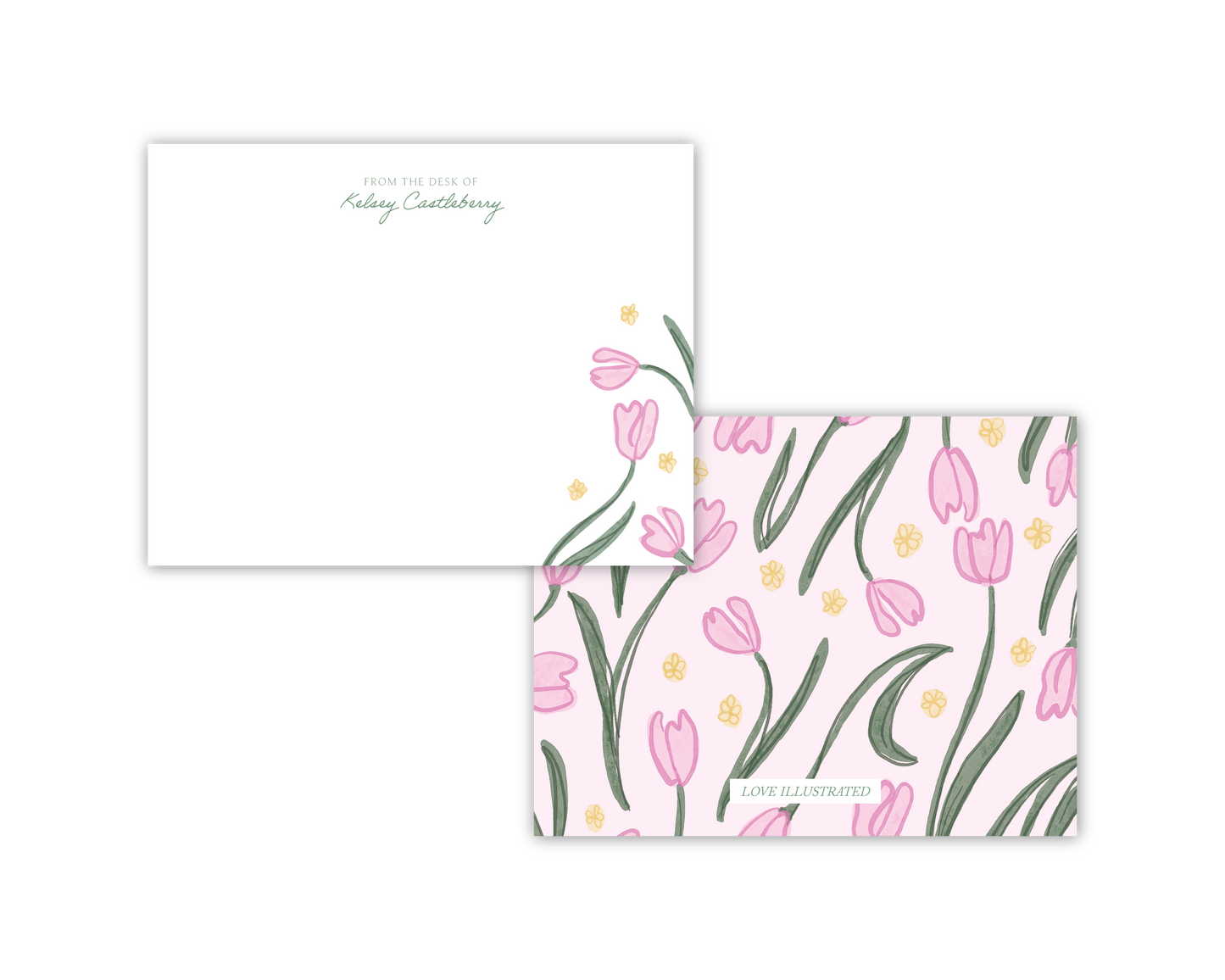 Tulip Field Notecards