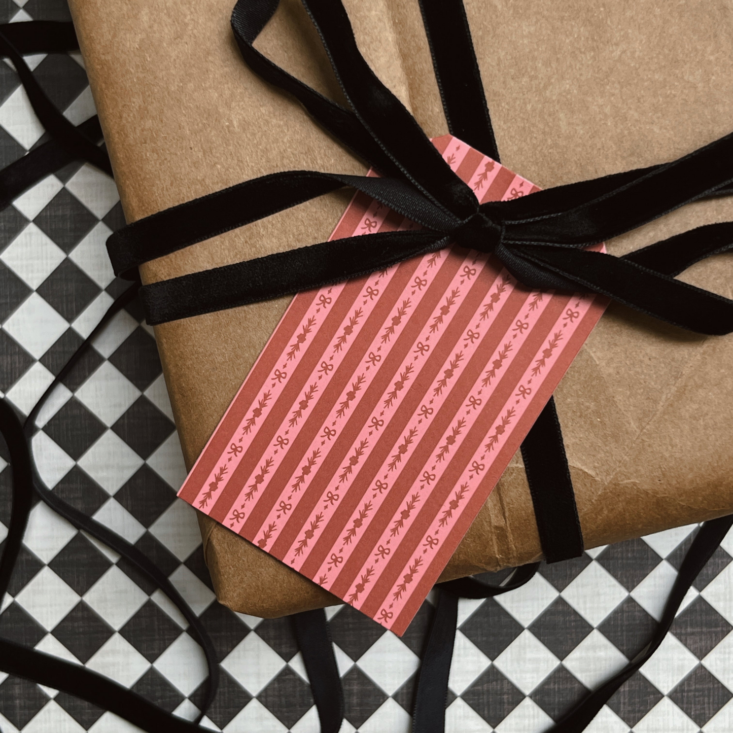 Pink Gift Tag