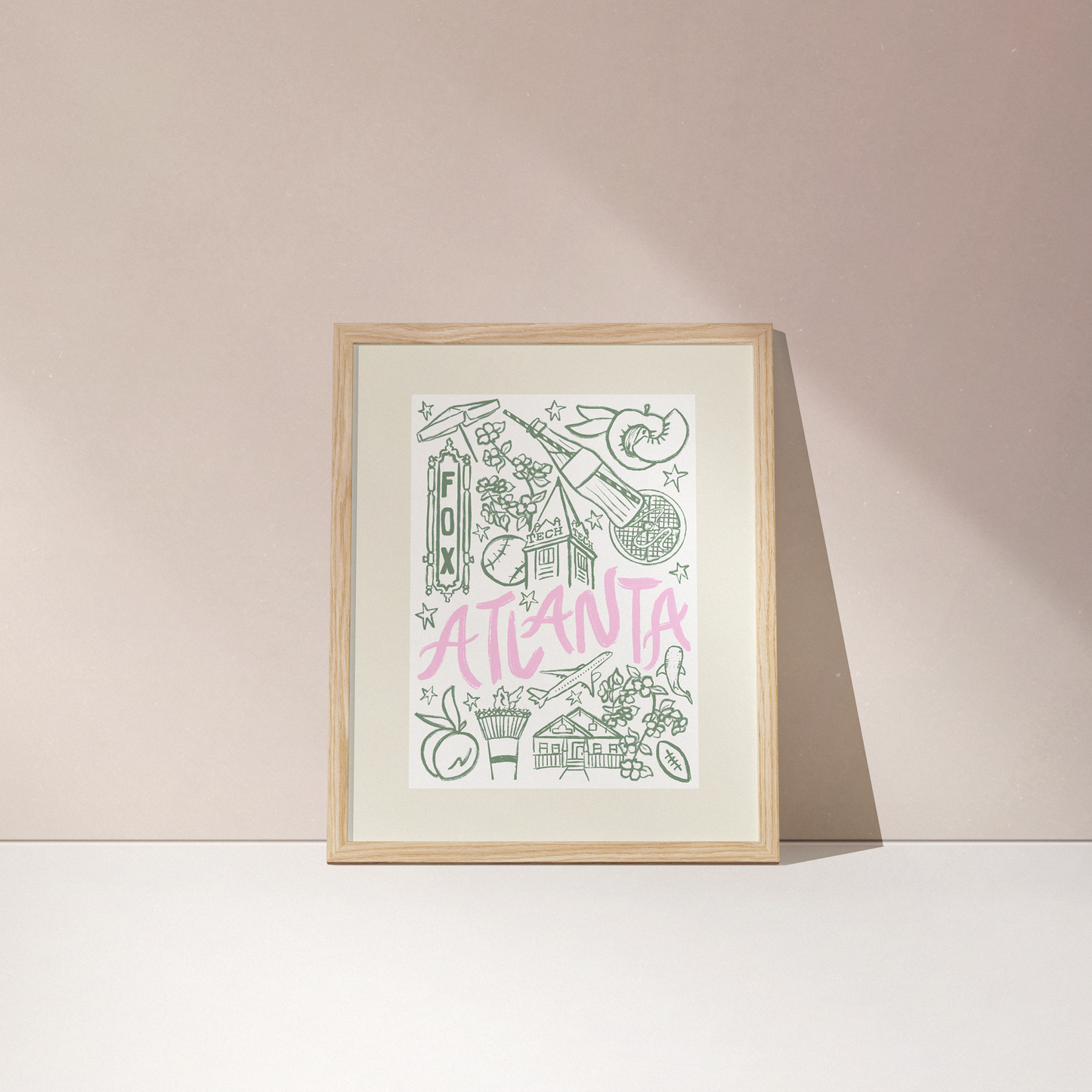 Iconic Atlanta Print