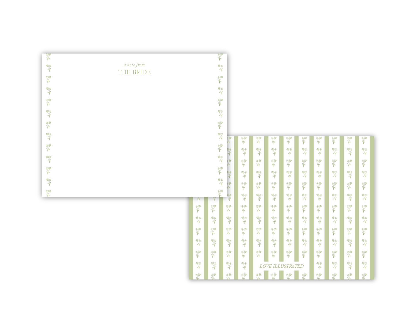 Bridal Bouquet Notecards