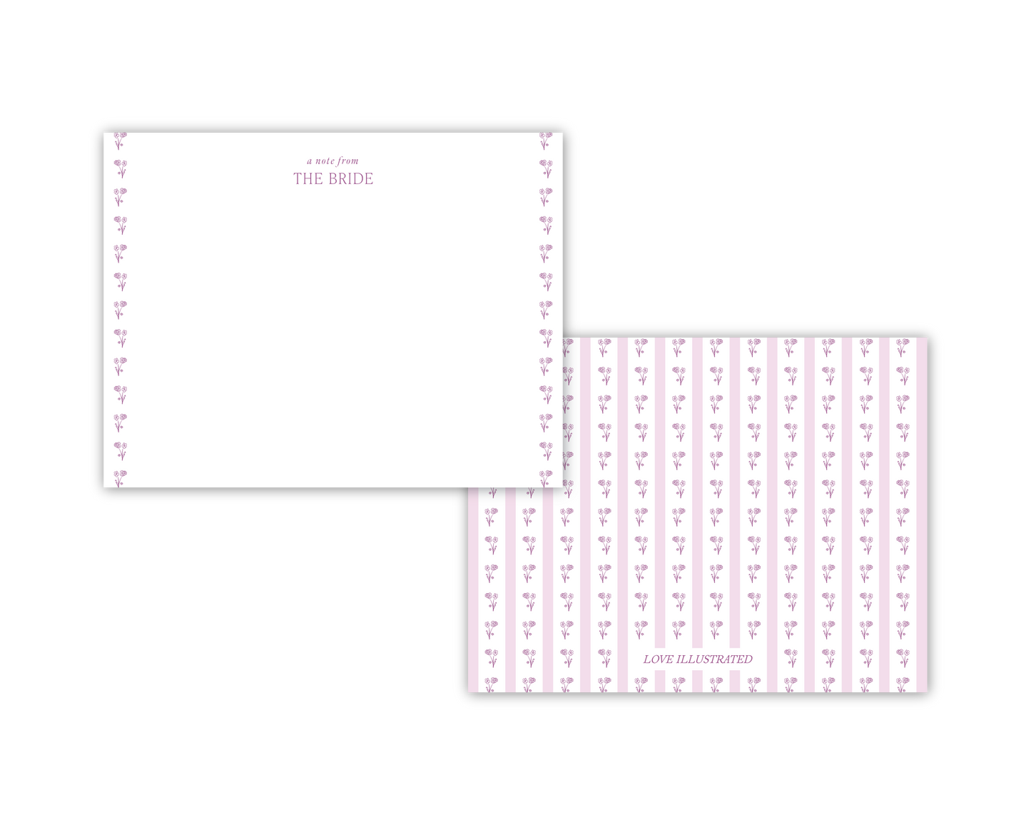 Bridal Bouquet Notecards