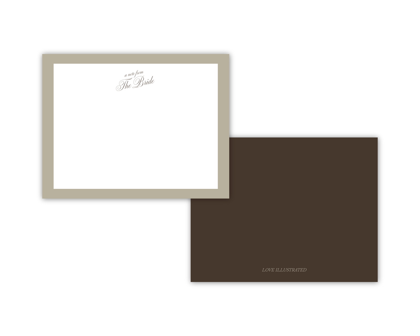 Bridal Sweetheart Notecards