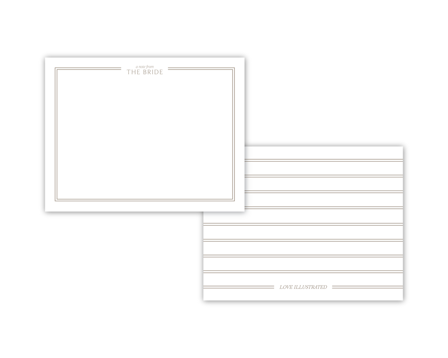 Bridal Heirloom Notecards