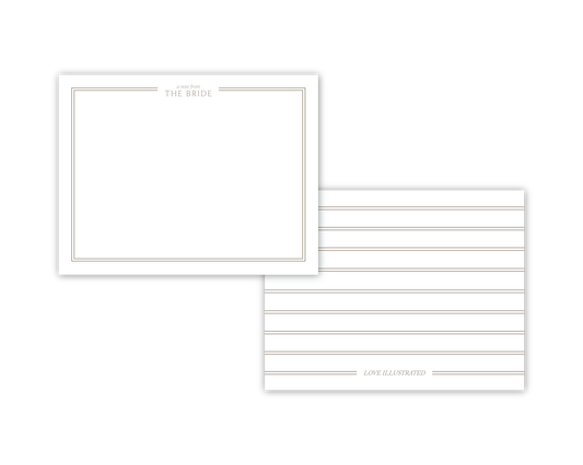 Bridal Heirloom Notecards